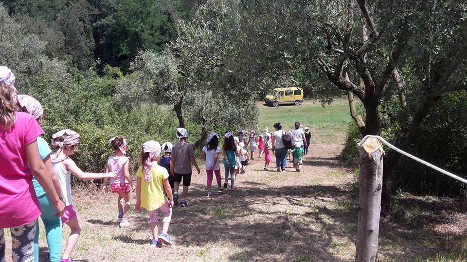Un’uscita all’aperto con il gruppo della Farfalla